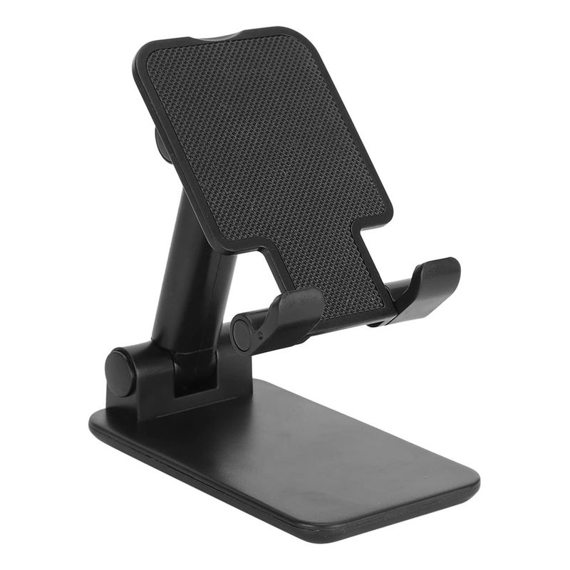 GENERICO - Soporte Plegable De Escritorio Para Teléfono Y Tablet - NEGRO