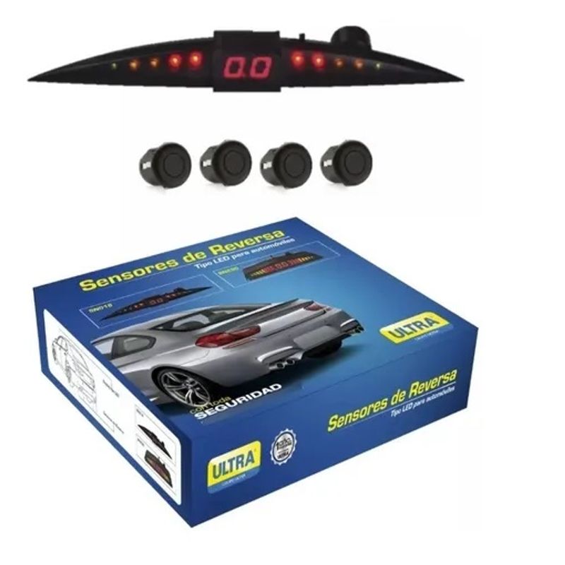 ULTRA PRO - Sensor Reversa Parqueo Display Led Ultra Sn018