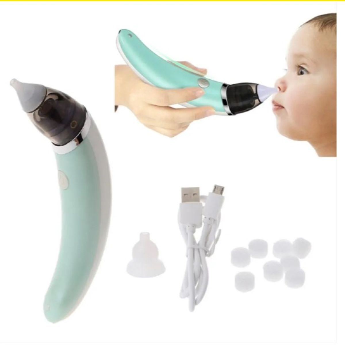 GENERICO - ASPIRADOR NASAL ELECTRICO PARA BEBES - AUTOMATICO