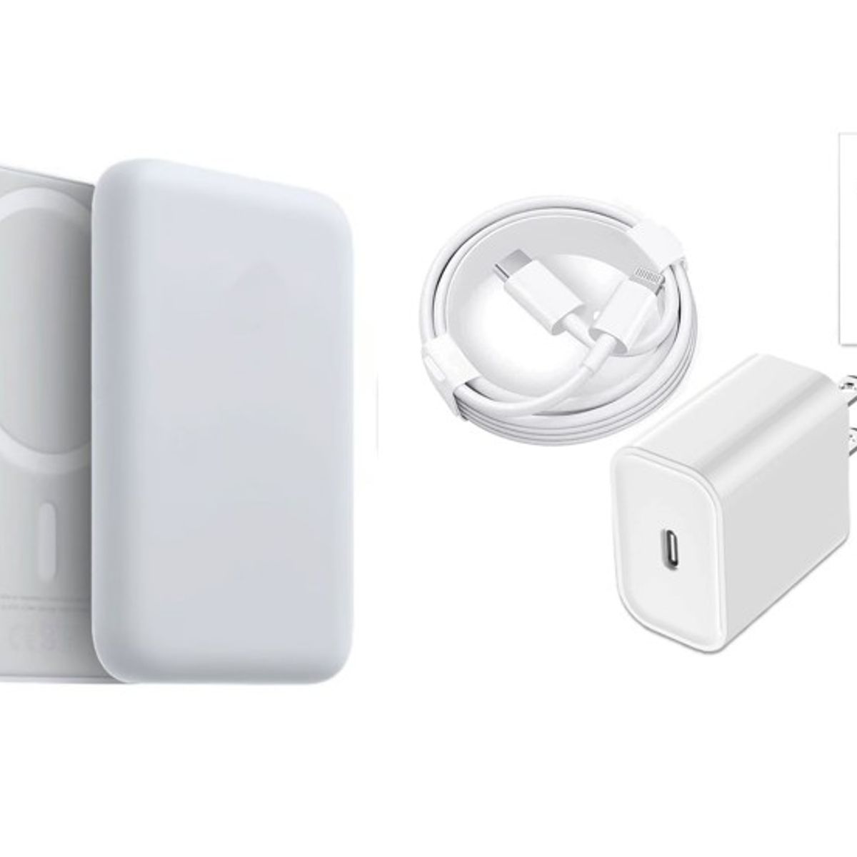GENERICO - Batería magsafe + cargador compatible ip lightning