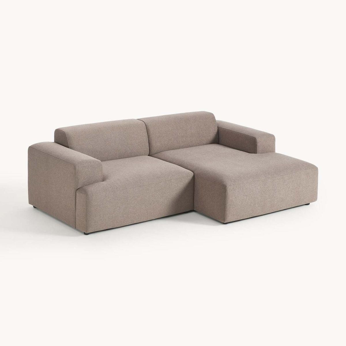 GENERICO - Sofá Esquinero Taupe - Diseño Lounge Moderno y Máximo Confort