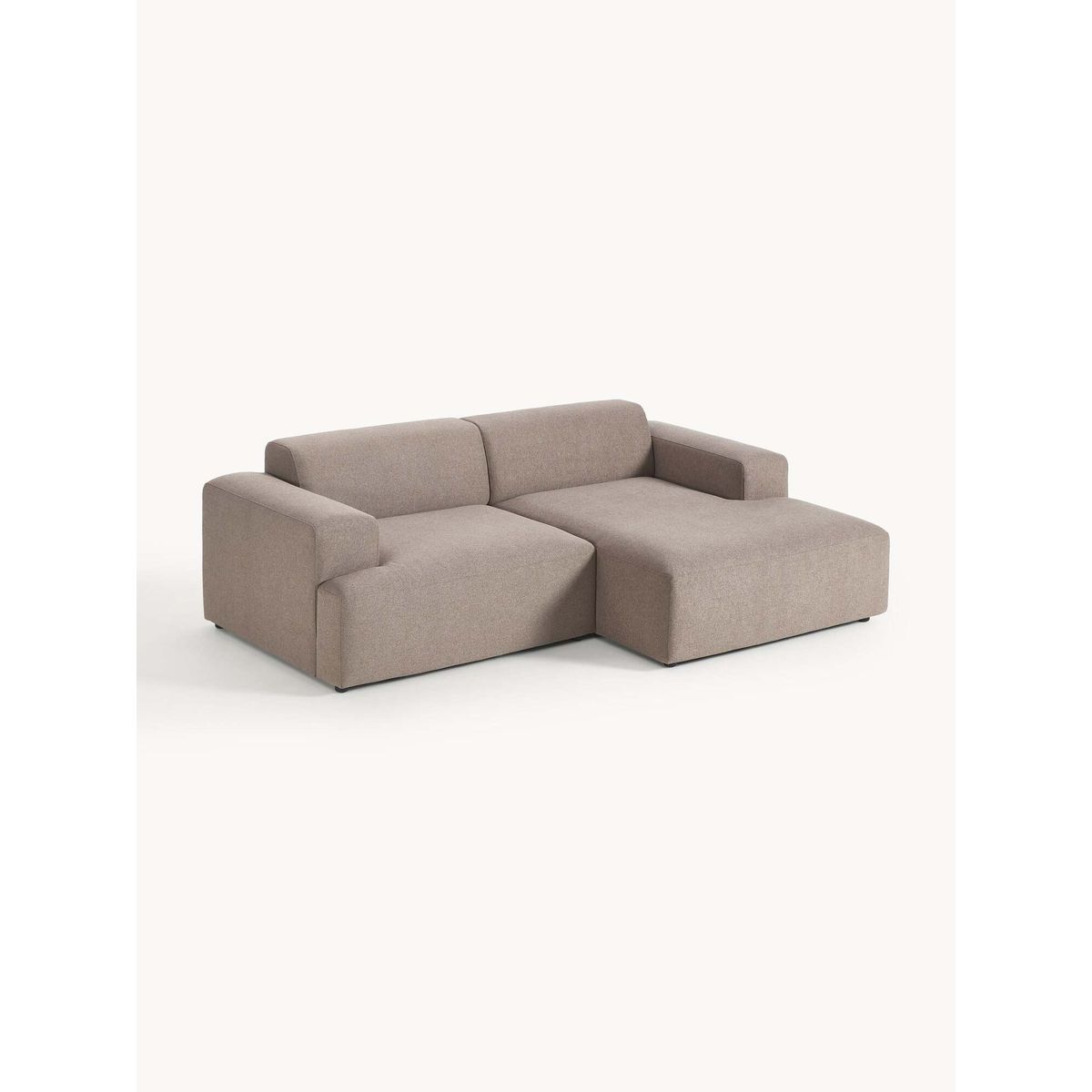 GENERICO - Sofá Esquinero Taupe - Diseño Lounge Moderno y Máximo Confort