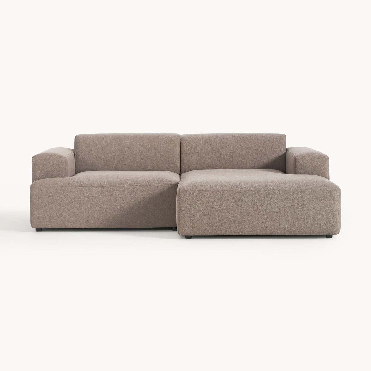 GENERICO - Sofá Esquinero Taupe - Diseño Lounge Moderno y Máximo Confort
