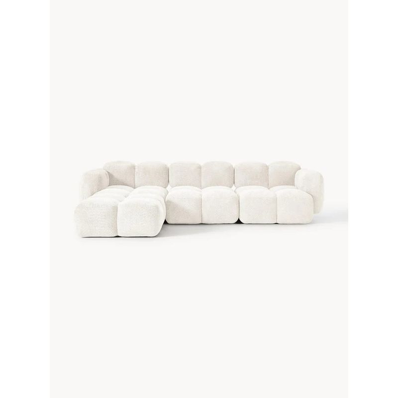 GENERICO - Sofá Esquinero Blanco - Diseño Lounge Moderno y Máximo Confort