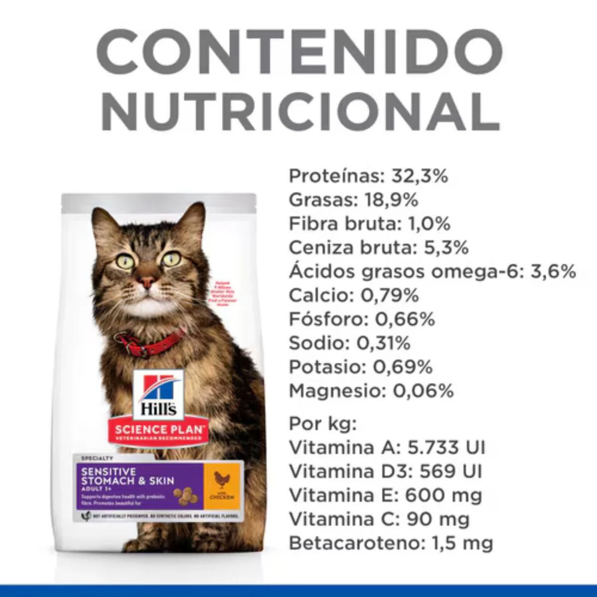 HILLS - Hills Alimento para Gatos Sensitive Stomach & Skin