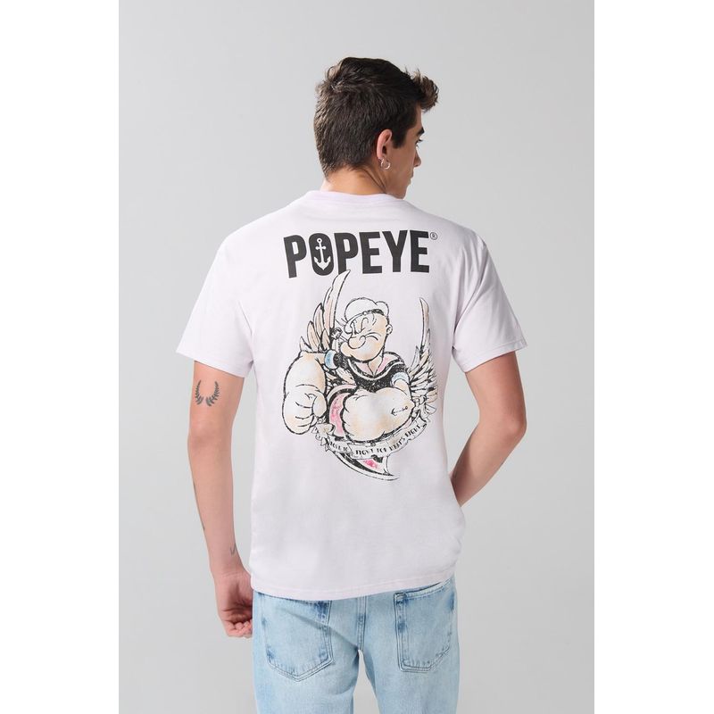 KOAJ - KOAJ Camiseta manga corta con estampado de Popeye. HOMBRE