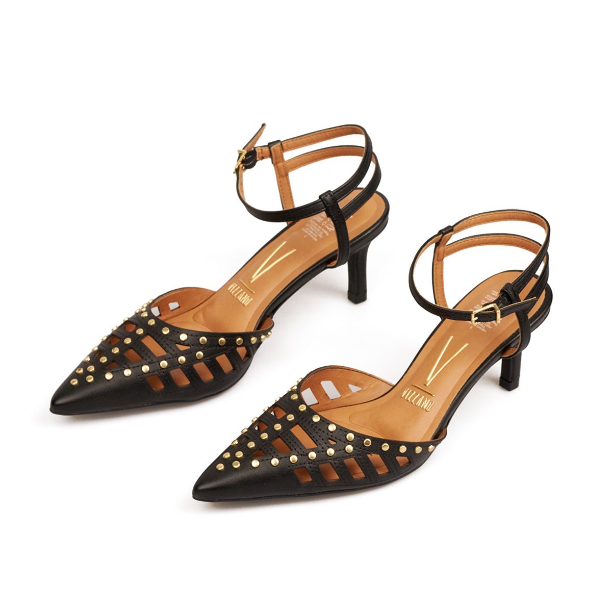 VIZZANO - TACON MEDIO NEGRO APLI VIZZANO