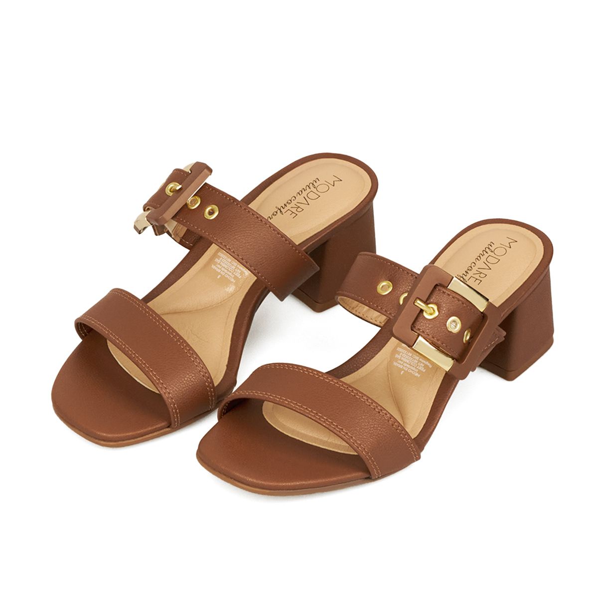 MODARE - SANDALIA NAPA AVELLANA DORADO MODARE