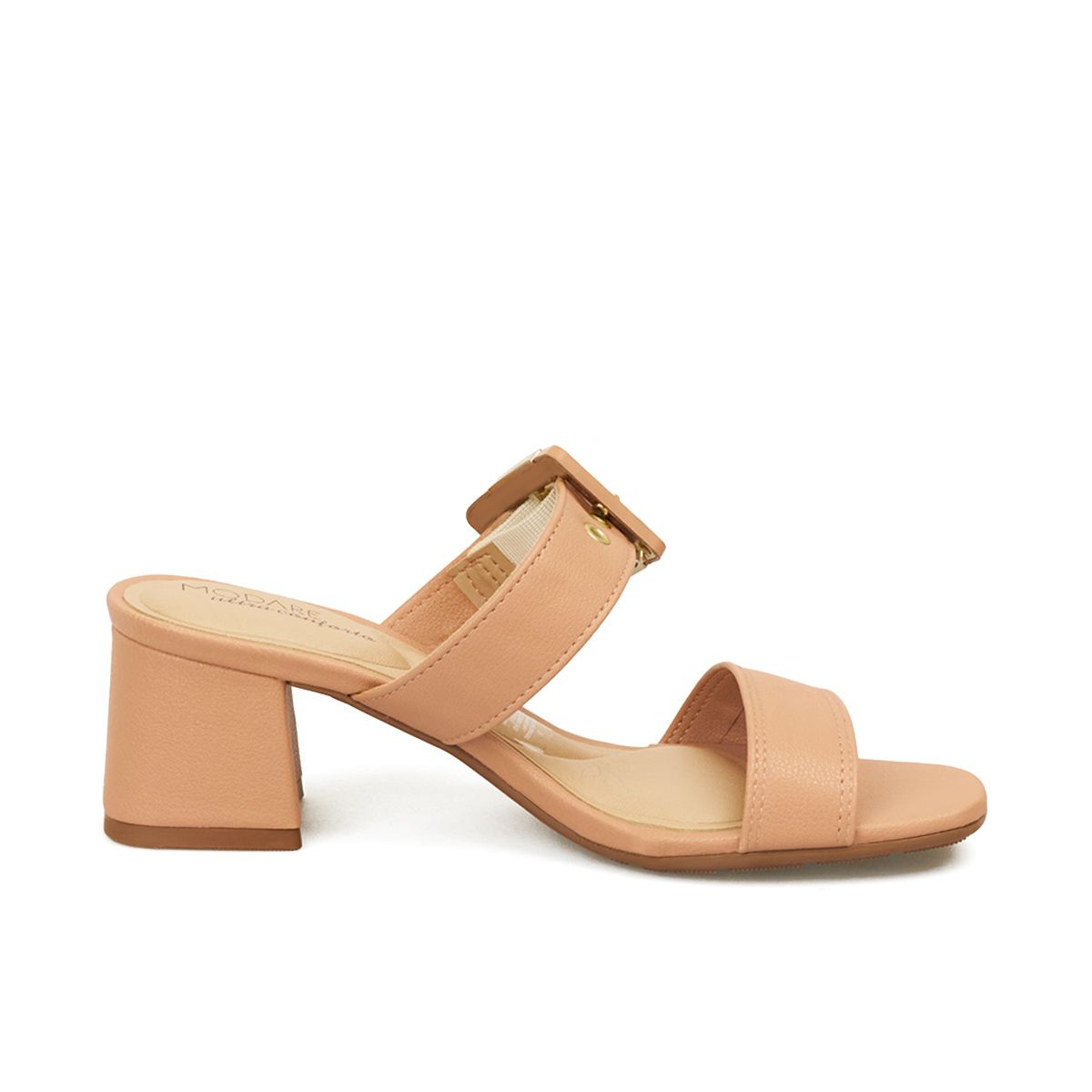 MODARE - SANDALIA NAPA NUDE DORADO MODARE