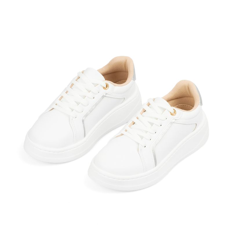 MODARE - TENIS LIFESTYLE BLANCO PLATA MODARE