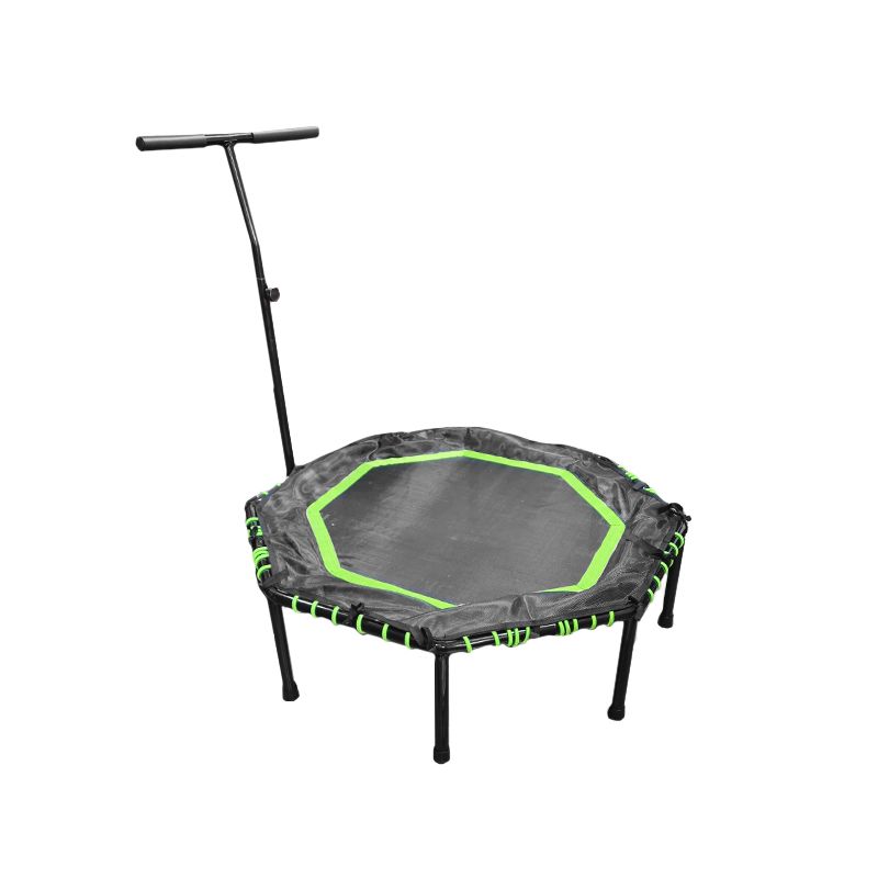 RAMITECH - Mini Trampolines Silencioso Con Barra De Mango Ajustable
