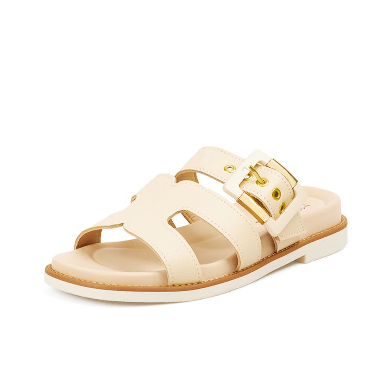 MODARE - SANDALIA PLANA FLOATHER CREMA MODARE
