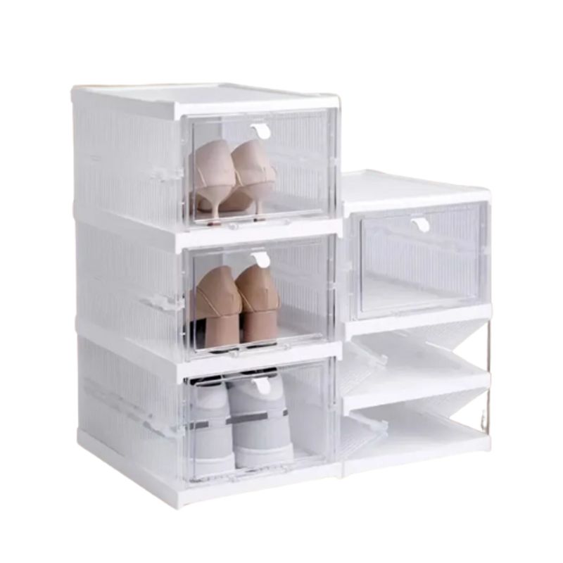 GENERICO - Cajas organizadoras de Zapatos x 3 Niveles Apilable