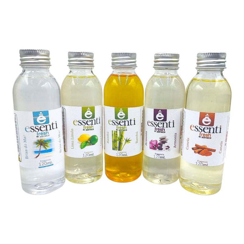 GENERICO - FRAGANCIA ESENCIA EN ACEITE PARA PEBETERO 120ML X5 UND