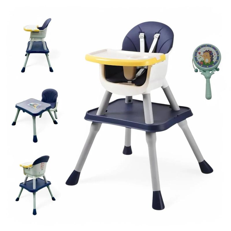 BEBESUNITA - Silla Comedor Escritorio 5 a 1 R10-1 AZUL