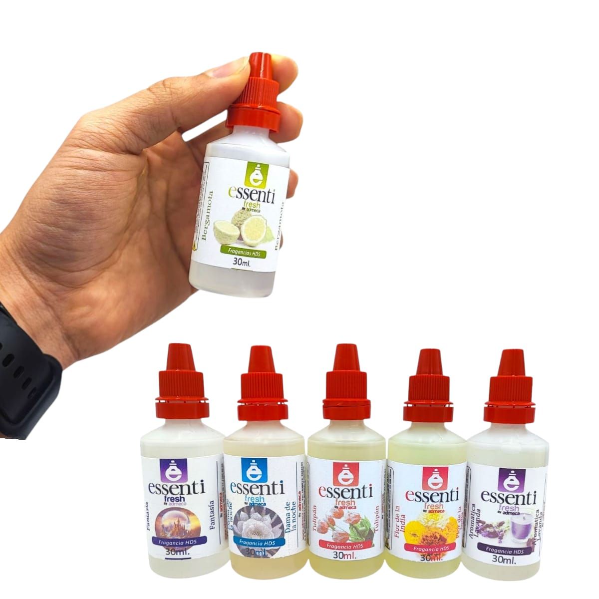 GENERICO - FRAGANCIA ESENCIA HIDROSOLUBLE (HDS) PARA HUMIDIFICADOR DE 30ML X 5 UND