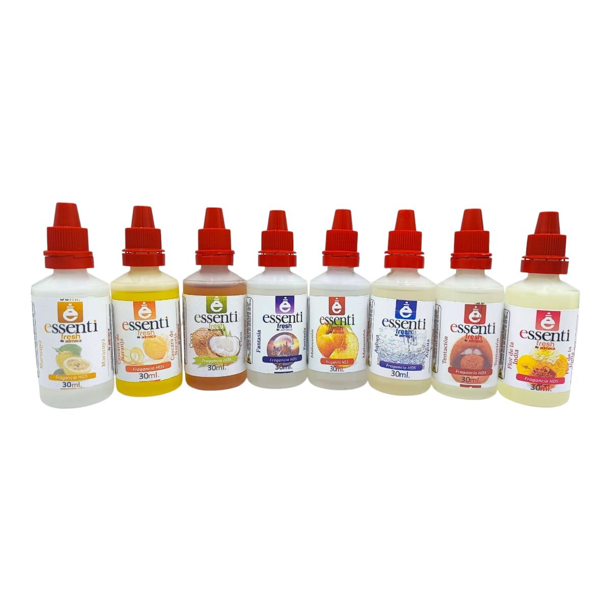 GENERICO - FRAGANCIA ESENCIA HIDROSOLUBLE (HDS) PARA HUMIDIFICADOR DE 30ML X 8 UND