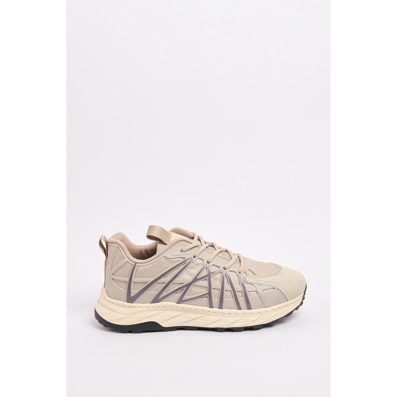 KOAJ - KOAJ Tenis chunky tipo deportivo, en color kaki medio MUJER