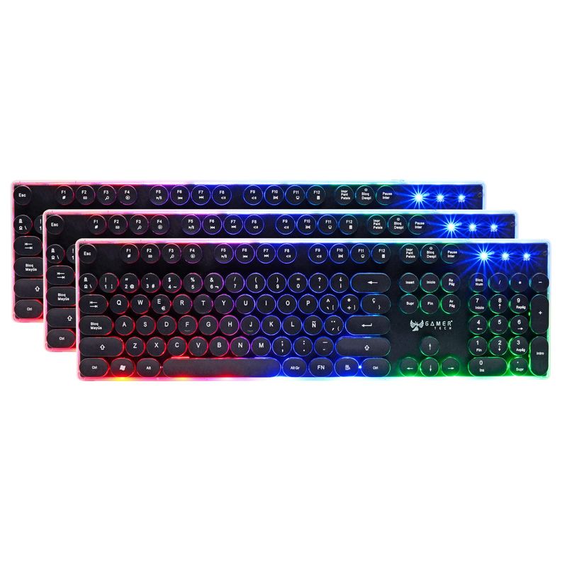 GAMER TECH - TECLADO USB JALTECH GAMER TECH GT700T