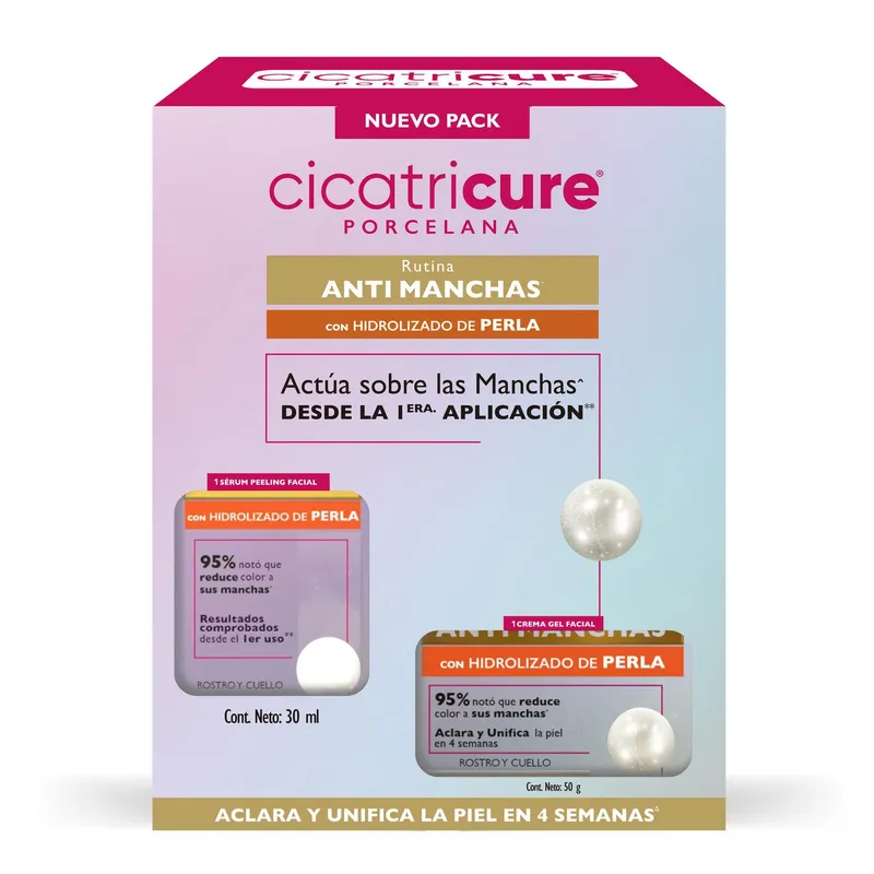 CICATRICURE - Cicatricure Porcelana Gel + Porcelan Peeling