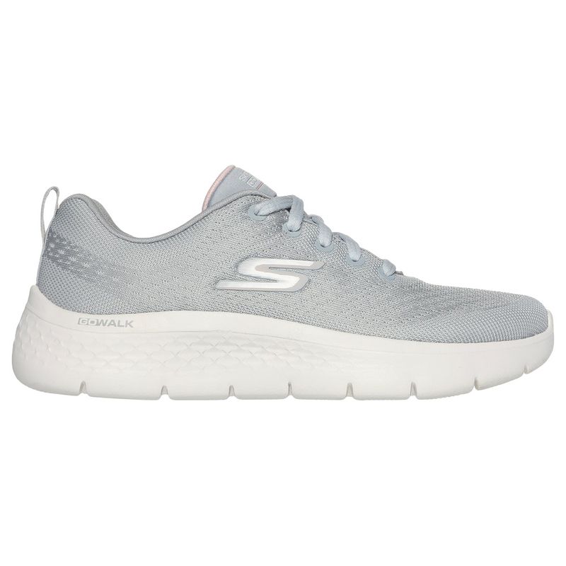 SKECHERS - Tenis Mujer Skechers Go Walk Flex Kali Low - Gris-Blanco