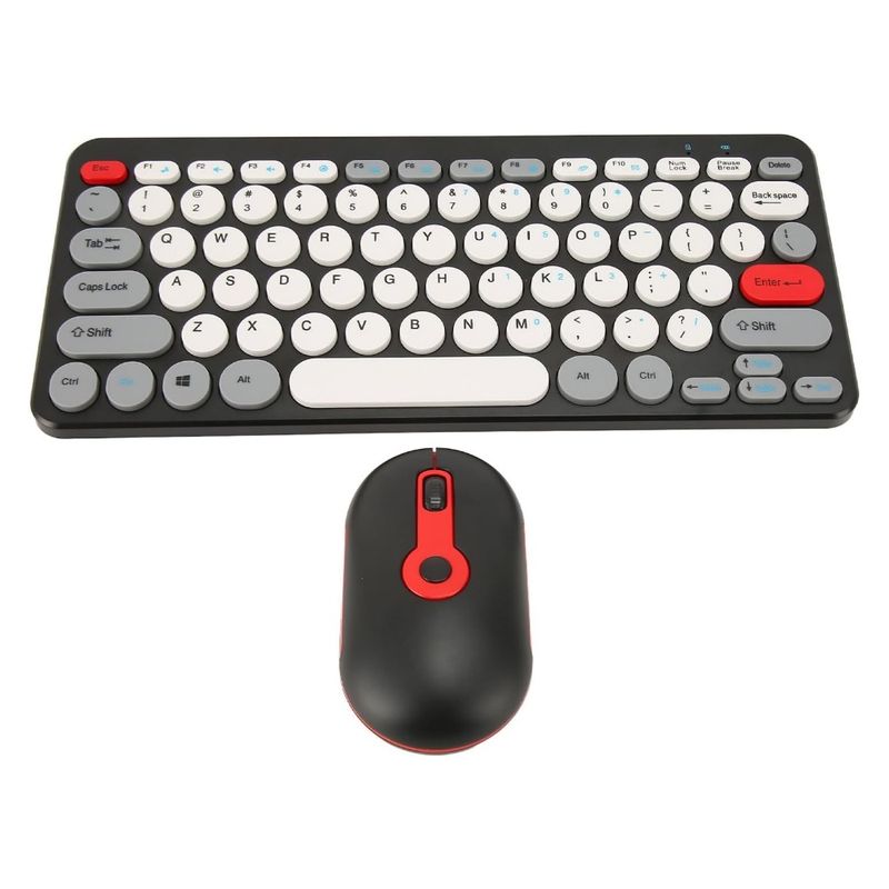 GENERICO - Combo Mini Teclado Y Mouse Inalambrico Cómodo Y Portatil