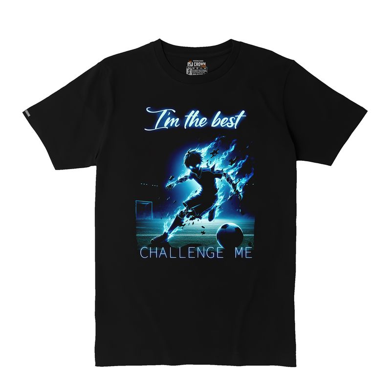 CREACIONES NU CROWN - Camiseta Niño Im The Best Futbol Nu Crown