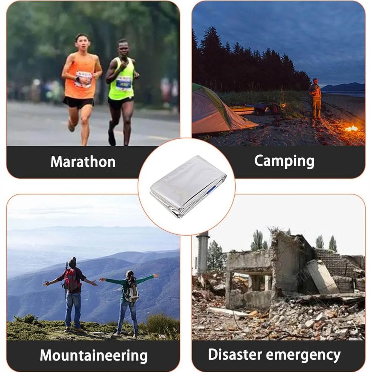 ONE PIXEL - Kit De Supervivencia Sos Caja Herramientas Multiusos Camping