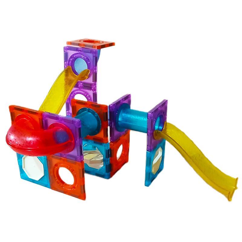 GENERICO - Set De Tubos Magnetizado Armables Construcción Para Niños