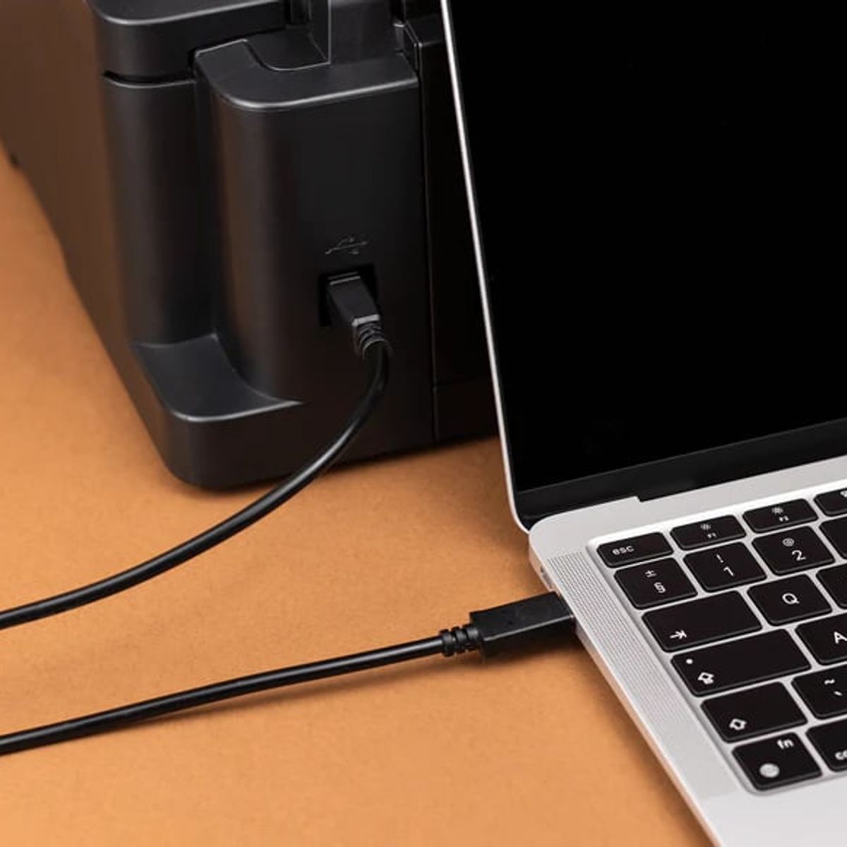GENERICO - Cable Tipo C Para Impresora Multifuncional De 1.5 Metros