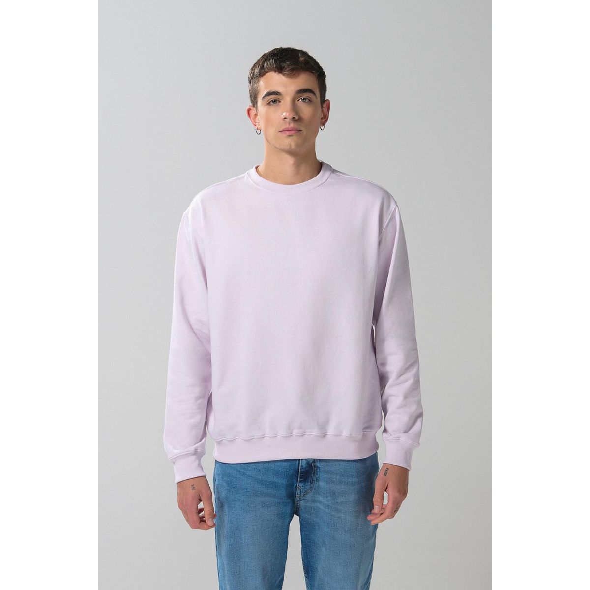 KOAJ - KOAJ Buso hombro rodado cuello redondo, unicolor. Hombre