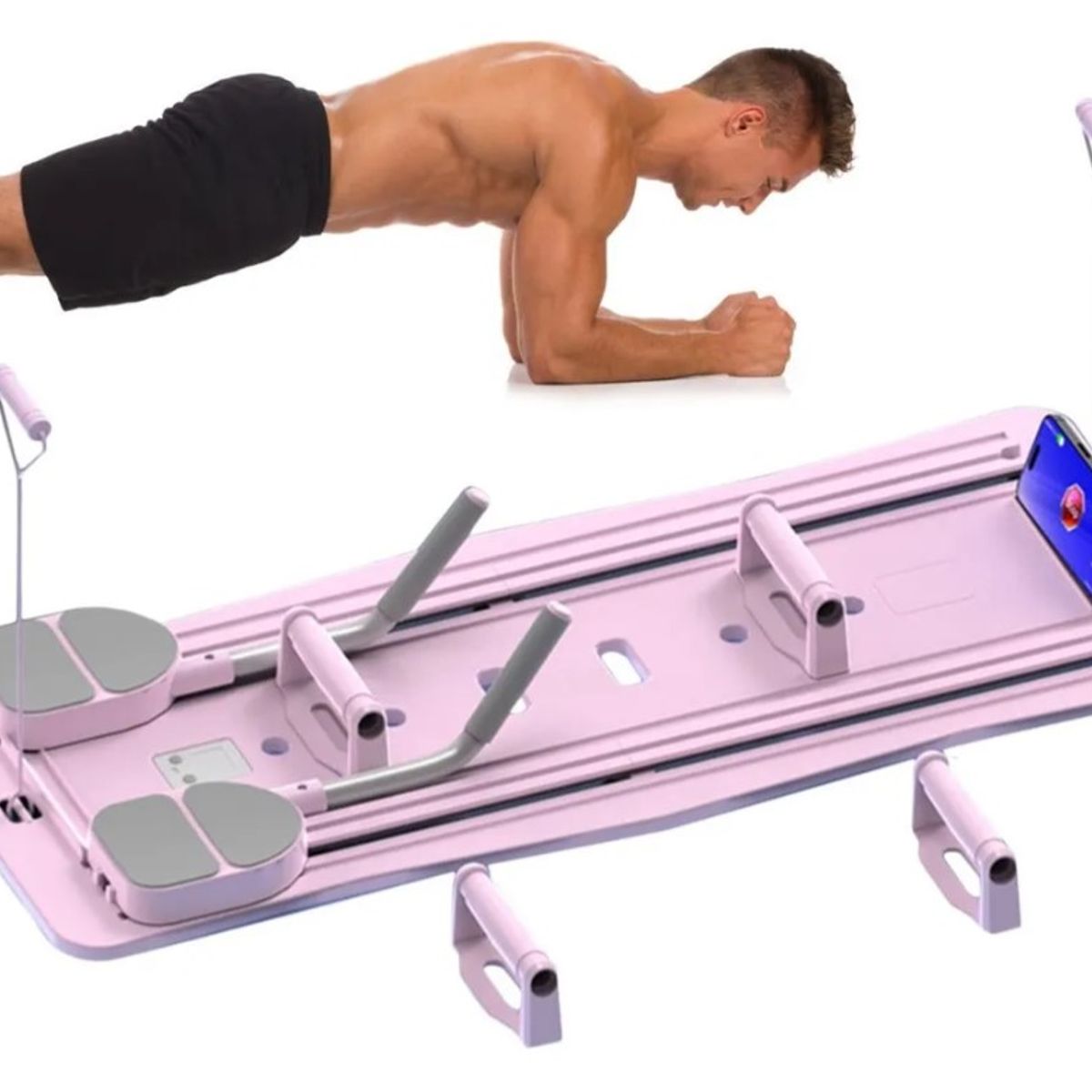 ZHOPI CO - Tabla De Pilates Para Abdominales Multifuncional Fitness