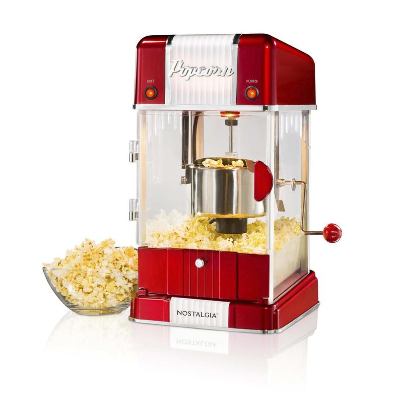 NOSTALGIA - Máquina Crispetera  Nostalgia 10 tazas Palomitas de Maíz