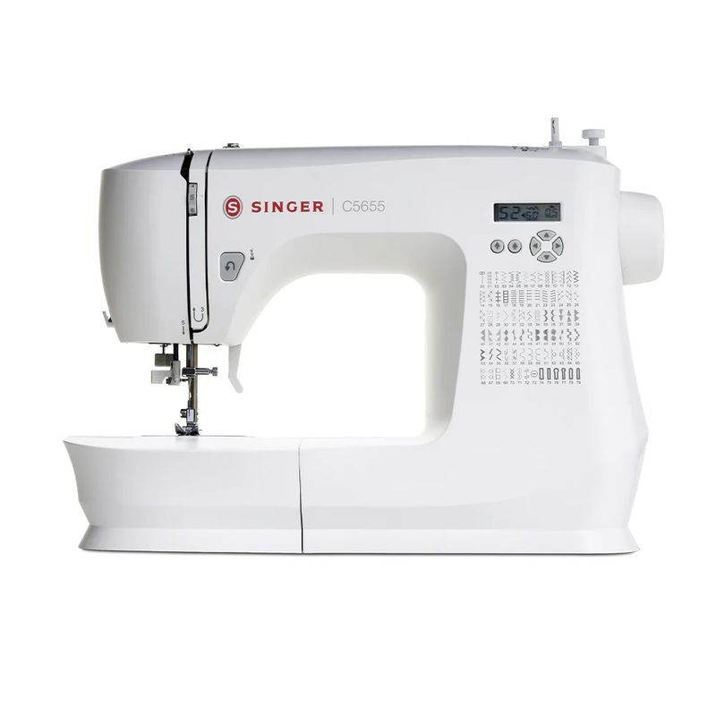 SINGER - Máquina de Coser Singer Computarizada 80 Puntos Pantalla LCD