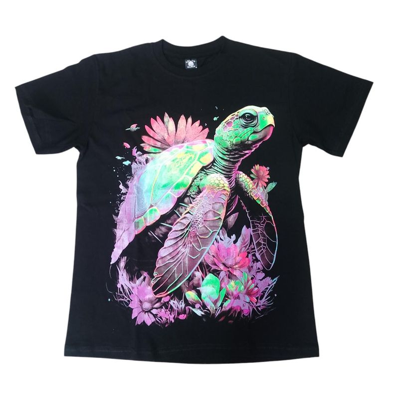 VANIDADES COLLECTIONS - Camiseta Tortuga Camiseta Unisex Estampada Tortuga