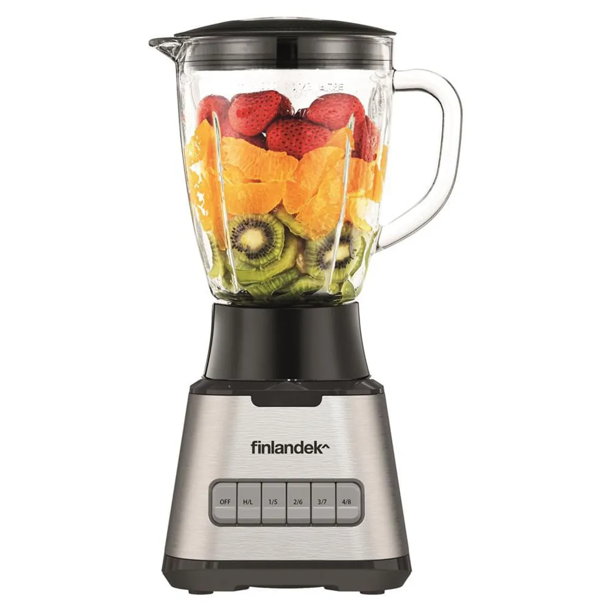 FINLANDEK - Licuadora SuperTrituradora 8 Velocidades Finlandek 700 W.