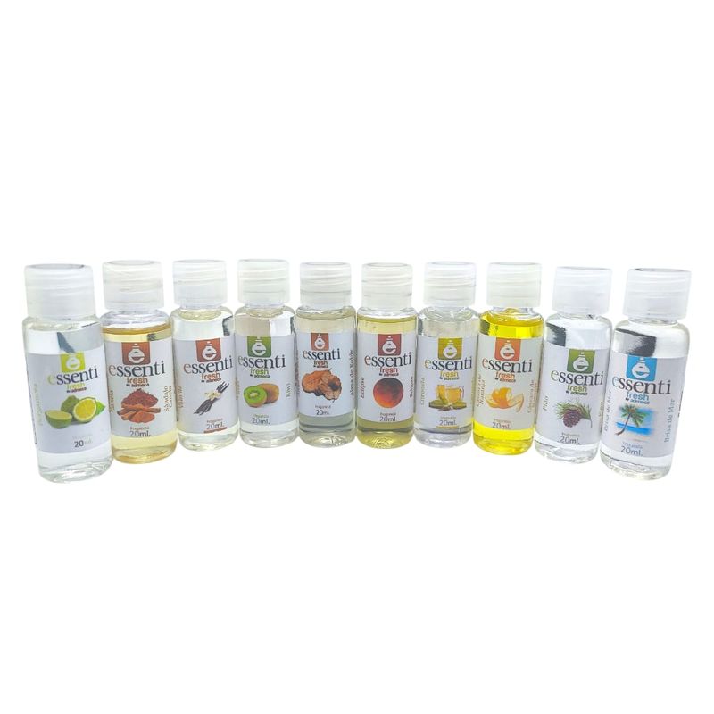 GENERICO - FRAGANCIAS ESENCIAS EN ACEITE PARA PEBETERO DE 20ML X 10 UND
