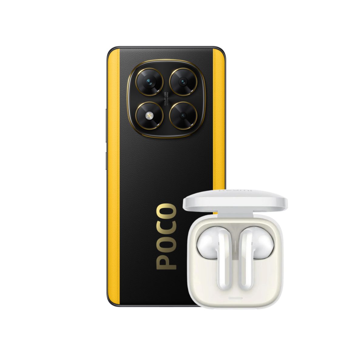 XIAOMI - XIAOMI - Combo Celular Smartphone POCO X7 5G Negro 8 GB de RAM y 256GB + redmi buds 6 active