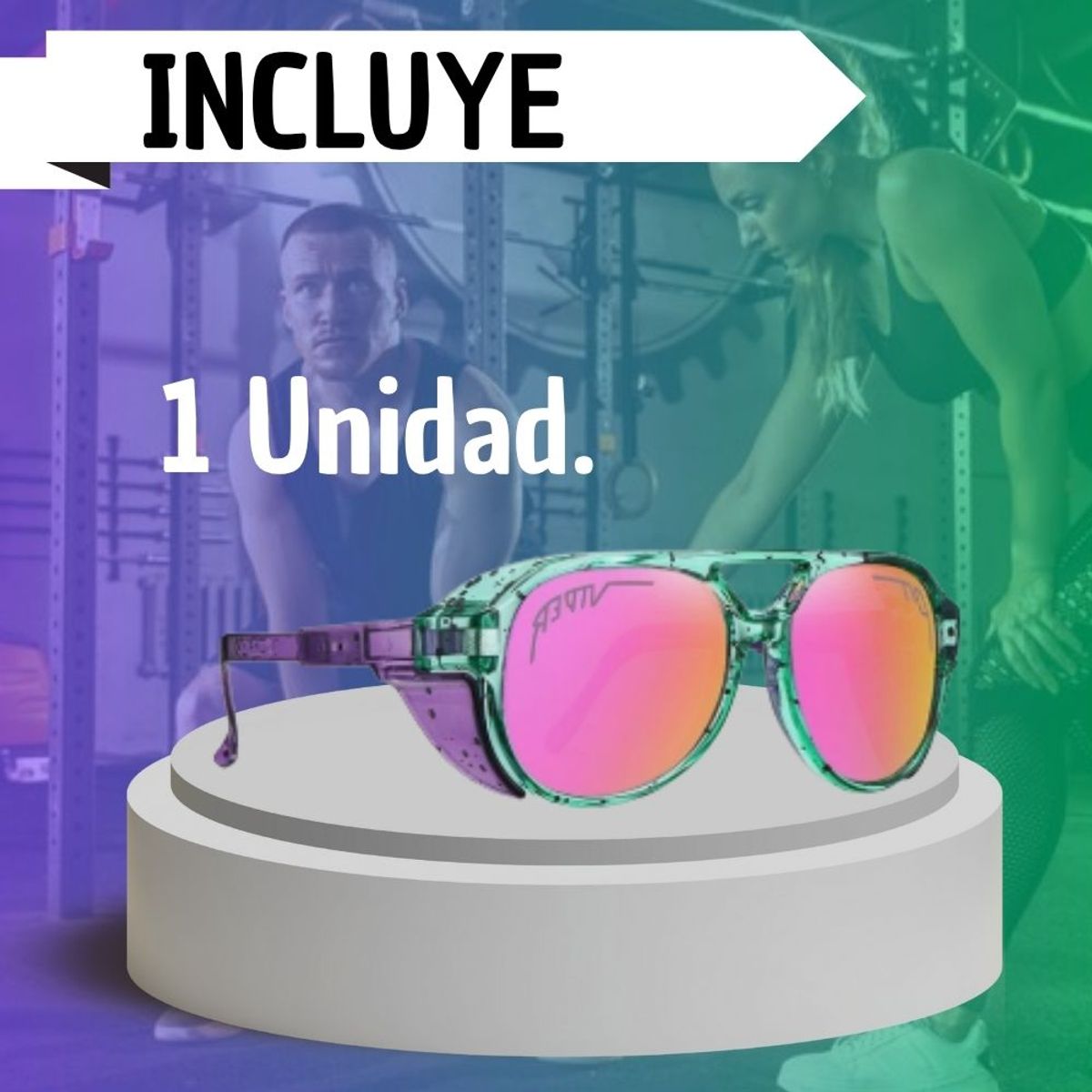 VIPER - Gafas de Sol Viper Unisex para Ciclistas Activos