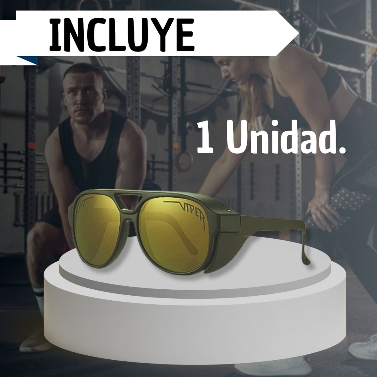 VIPER - Viper Gafas de Sol Deportivas para Ciclismo Unisex