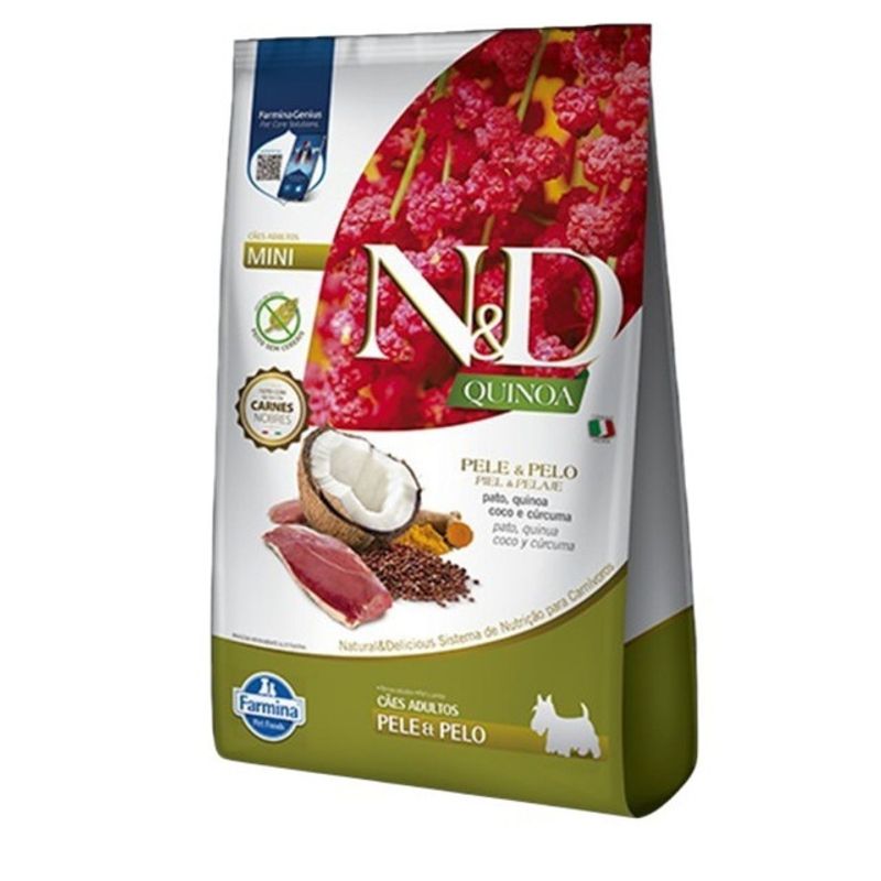 PET SPA - Alimento Para Perro Adulto Pequeño N&D Quinoa Pato 25KG