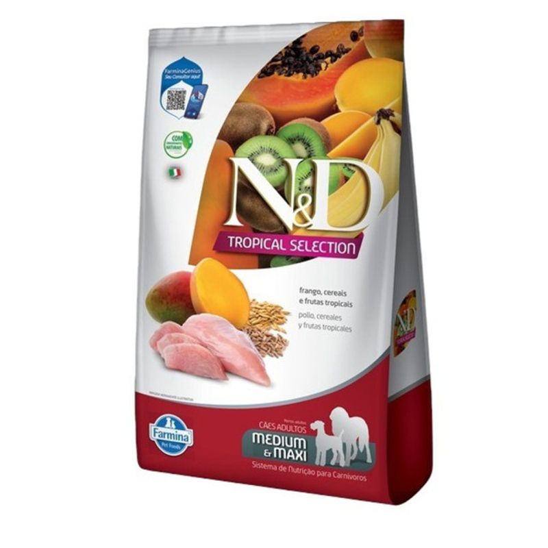 PET SPA - Alimento Para Perro Adt MedGran N&D Tropical Pollo 2+05KG
