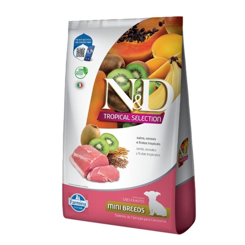 PET SPA - Alimento Para Perro Cachorro Peq N&D Tropical Cerdo 2+05KG