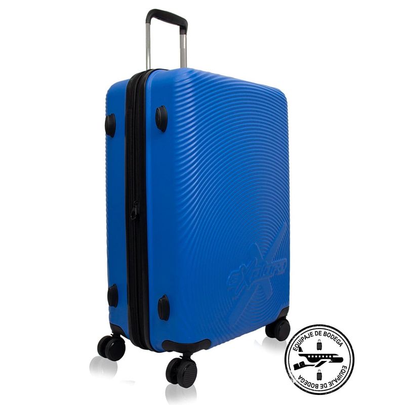 EXPLORA MALETAS - Maleta Rigida Mediana Swing Azul