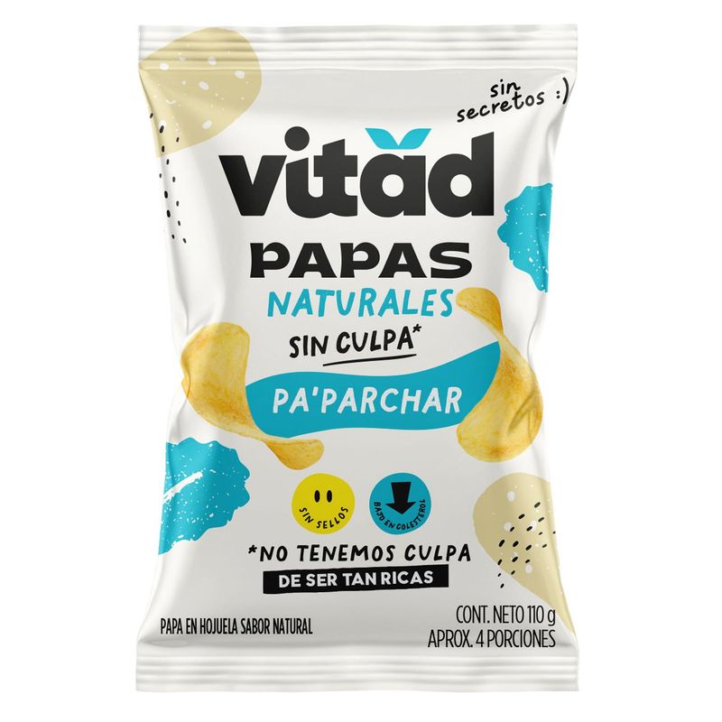 ALQUERIA - Papas Vitad Natural 110g