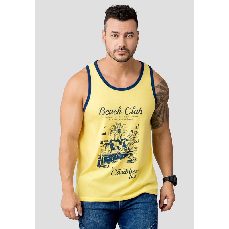MARKETING PERSONAL - Camisilla Hombre Piña Colada Mp 110529