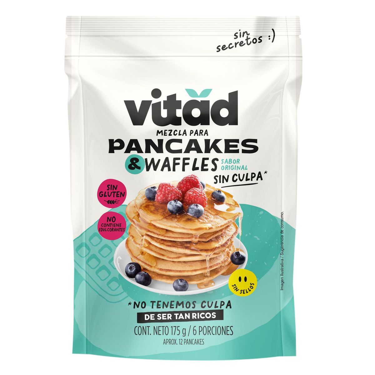 ALQUERIA - Mezcla Pancakes Vitad sin gluten 175g