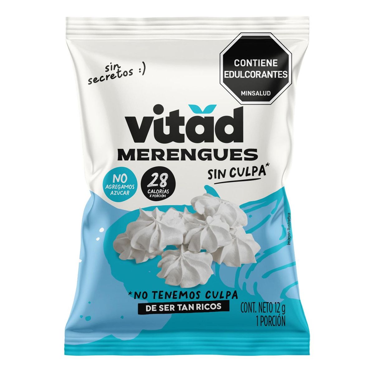 ALQUERIA - Merengues Vitad Pack 5unds x20g c/u