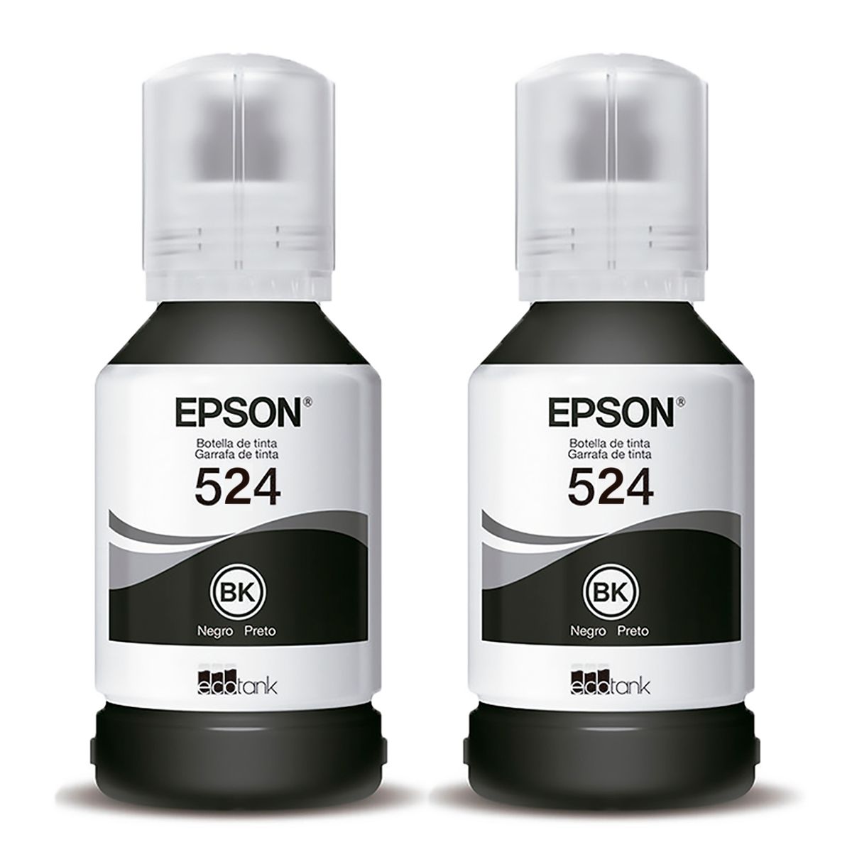 EPSON - Tinta Epson 524 negro impresoras Epson EcoTank L6490 L15150 L15160 x2