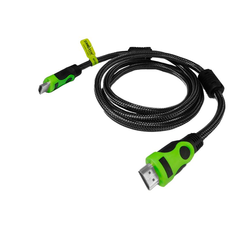 GENERICO - Cable Hdmi 1.5 Metros Doble Filtro Mallado